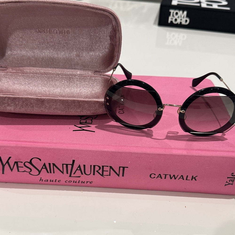 Miu Miu Black Sunglasses